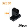 Technical Part MOC Driving Ring Axle Pin Various Styles of Technology Parts Connectors Fits For Brick Playset Block Bricks Toys  Playsetss