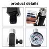 0 140PSI 1 4 Inch Pneumatic Sprays Machine Pressure Regulator Air Filter with Gauge Sprays Machine Control Valves Air