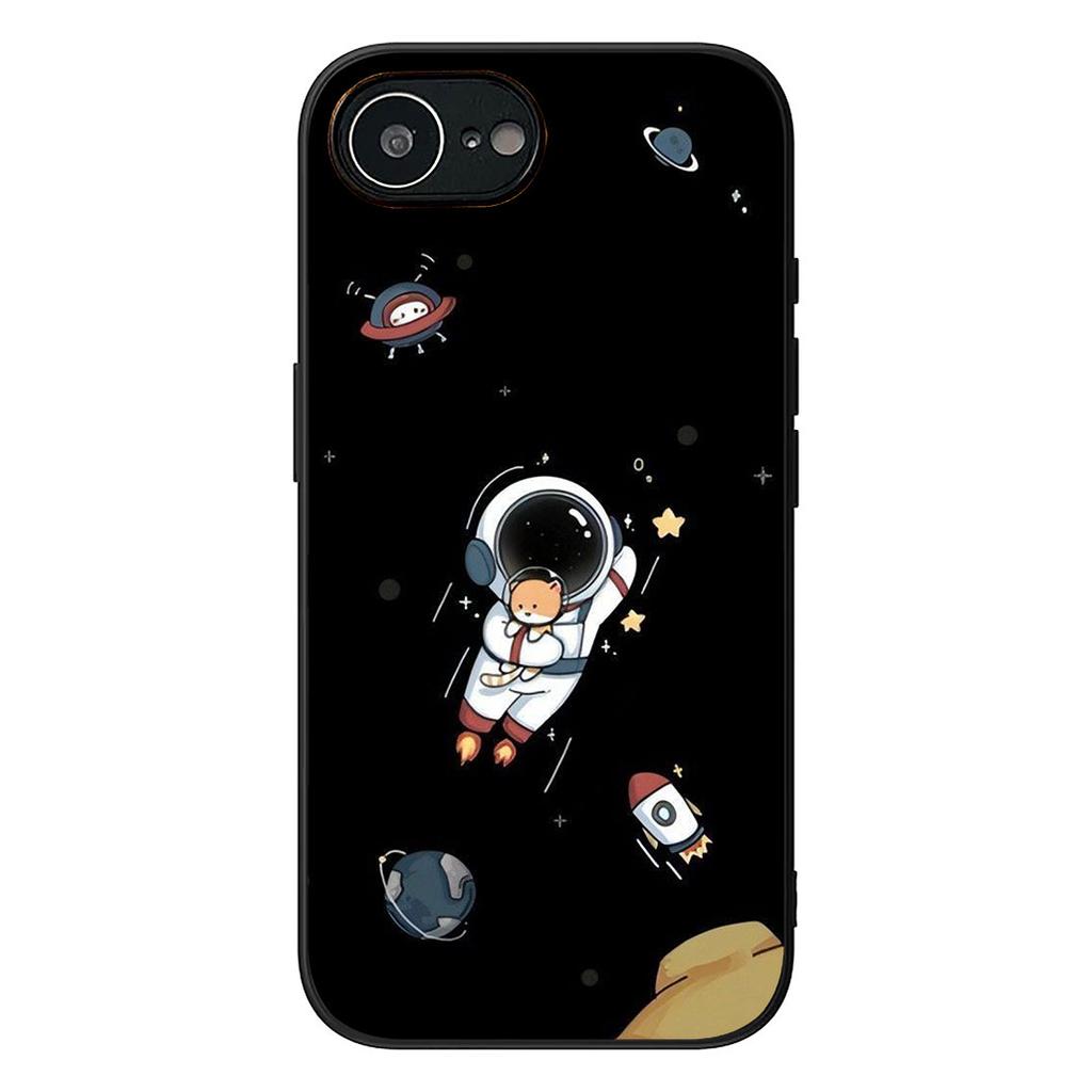 Galaxy Moon Sky Astronaut Stars Phone Case for Motorola Moto Edge 50 30 Fusion 40 NEO Ultra Pro G22 G23 G20 G35 G84 G13 G53