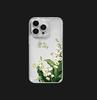 Spring Floral Space Shell Soft Case for iPhone 13/14/15 Pro Max