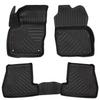 3D Rubber Car Mats For: Ford Focus Mk3 (Hatchback, Sedan, Estate, 2010-2018) - Rant 5Cm