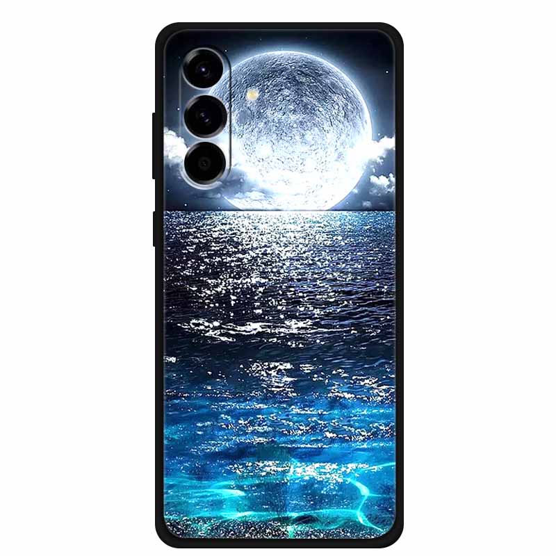 For Samsung Galaxy A56 Case Luxury Wolf Lion TPU Silicone Soft Back Cover for Samsung Galaxy A36 A26 5G Shockproof Bag Printed