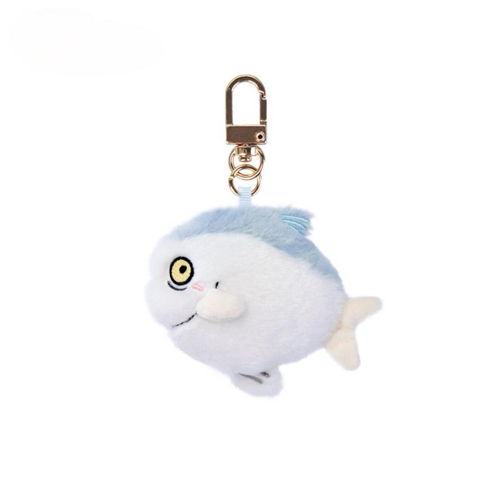 Simulation Ocean Fresh Plush Doll Shrimp Duobao Fish Soft Seafood Keychain Lobster Fluffy Abalone Lobster Clam Oyster Pendant