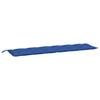 Garden Bench Cushions 2 Pcs Blue 200 X 50 X 7 Cm Oxford Fabric