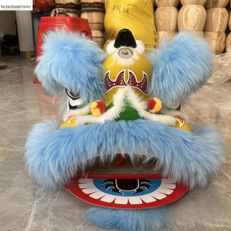 Kindergarten Lion Dance Toy: Two-Person Lion Head for Performances & Weddings