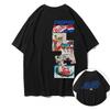 2026 Summer New Men's Women T-shirt Fashion Streetwear Coke T-shirt Unisex Astronauts Joint Design Short Sleeve Commemorative Shirt