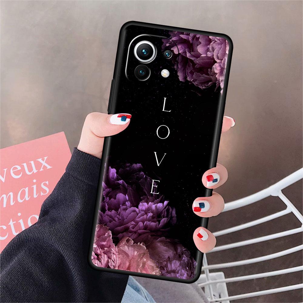 Cute Love Heart Funda Case For Xiaomi Mi 11 Lite 5G NE 11T Pro 10T 9T Note 10 12 12X 12S Ultra Soft Silicone Shell Phone Cover