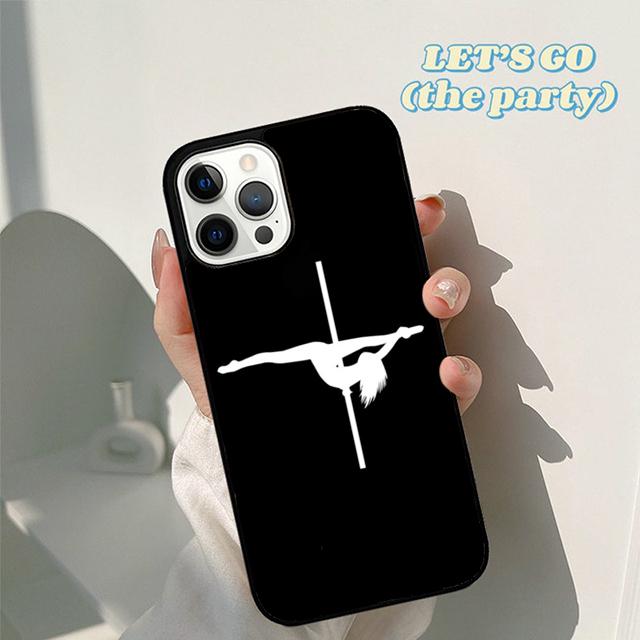 Autumu Pole Dance Dancing Fitness Phone Case Cover for iPhone 17 Air 16 16e 15 12 11 13 14 Pro Max Apple Plus Coque
