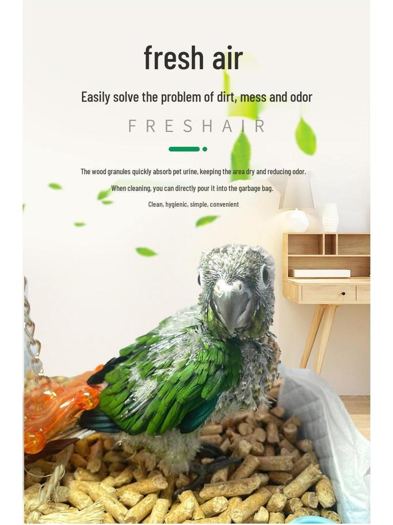 Chick Bedding Set: Deodorizing Wood Pellets, Sawdust, and Corn Cob for Nesting and Breeding