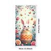 Bunny Backdrop Fabric Party Supplies Easter Banner Lightweight Photography Props For Indoor Spring Decorations Kids
