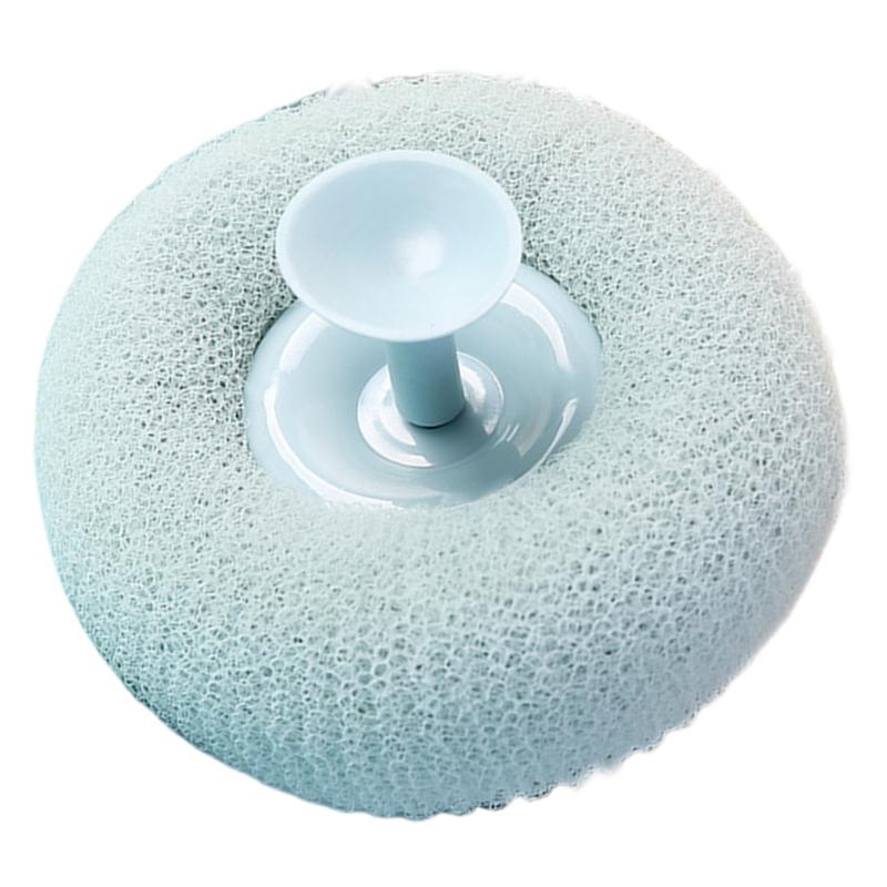 Premium Purpose Bath Sponge Mesh Pouf Gentle Exfoliating Brush And Wall Mount Storage Exfoliating Shower Ball
