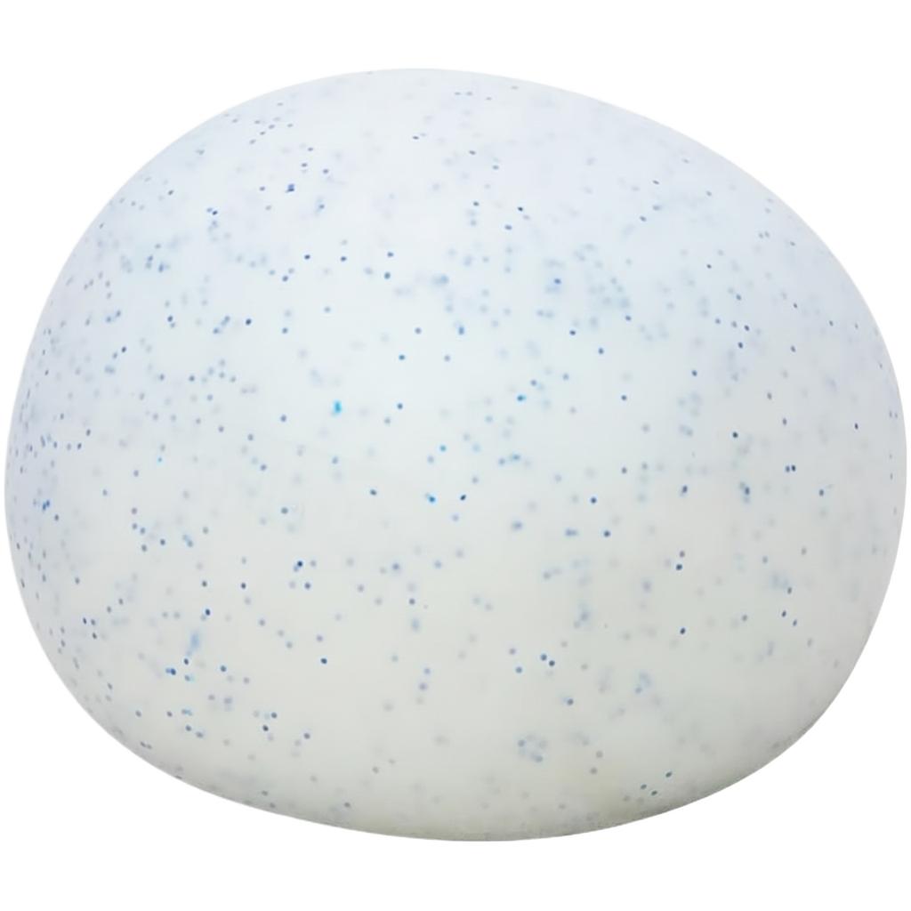 Crunchy Snow Ball Sensory Stress Relief Toy for Squeezing and Fidgeting with Textured Surface and Soft Material for Office or Home Use
