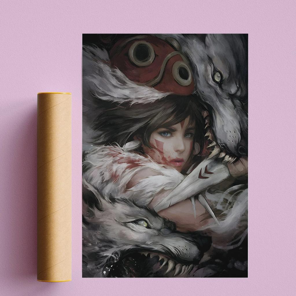 Pop Anime Figure Miyazaki Hayao/Patlabor/Totoro Manga Poster Aesthetic Wall Art Home Kids Kawaii Room Decor Vintage Canvas Print