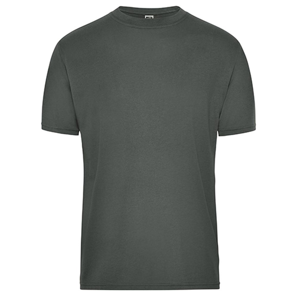 James and Nicholson Mens Bio Workwear T-Shirt