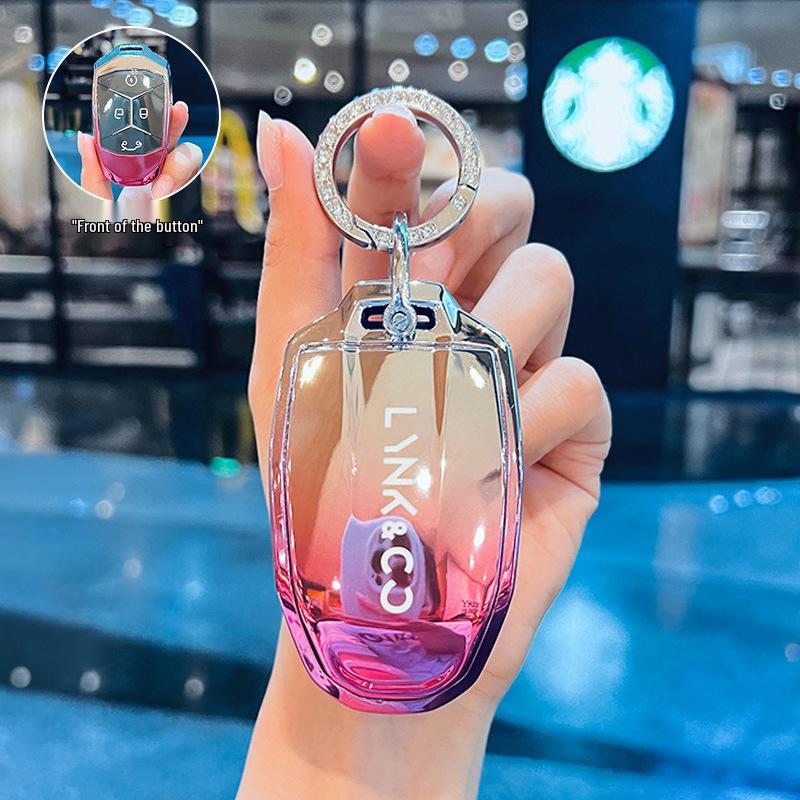 Lynk & Co Key Case: Fits 01, 03, 05, 06 Models - Men's & Women's EMP Buckle Shell Bag