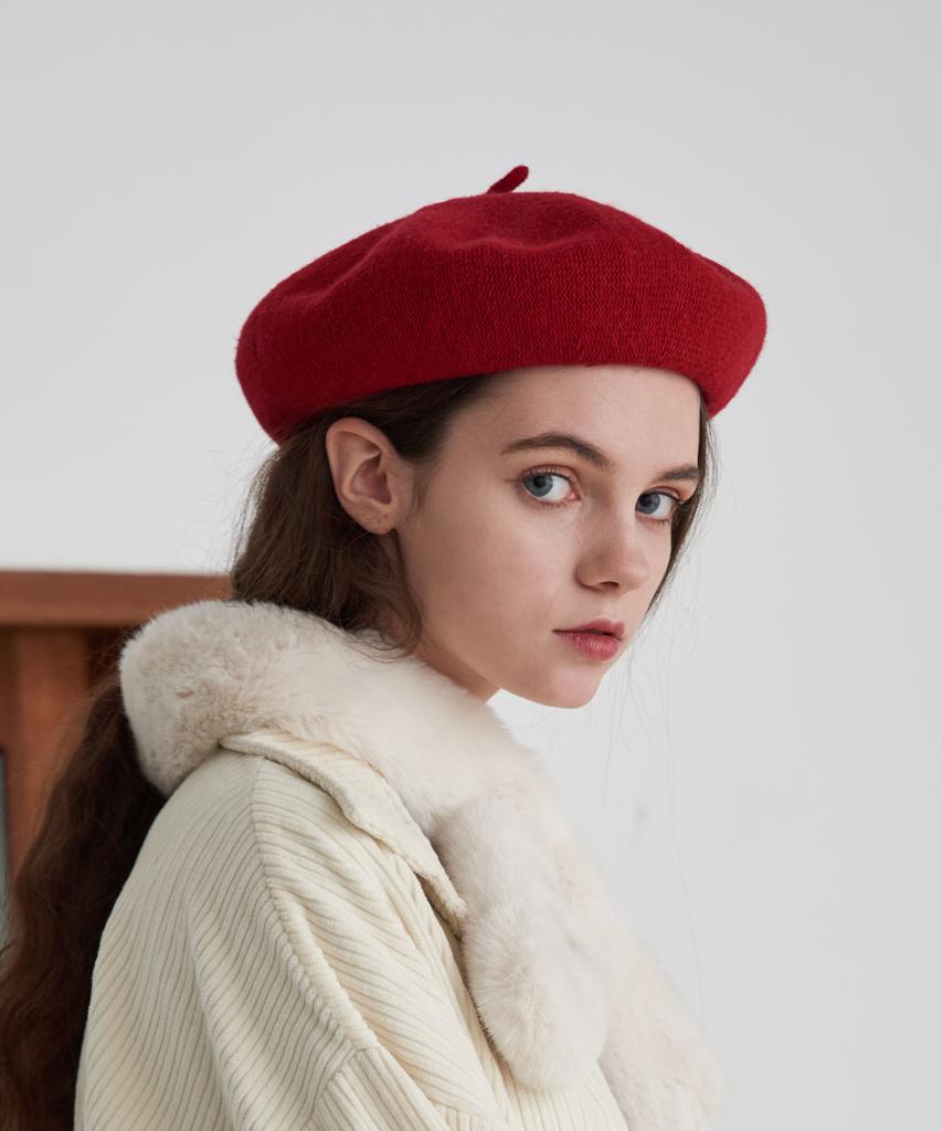 Maneseu Unger Wool Beret (5 Colors)