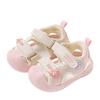 2025 Summer Infant Girls' Microfiber Anti-Collision Walking Sandals
