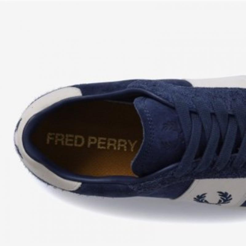 Fred Perry Men S SneakerS B4 Leather Suede Sfpm2519315 X86