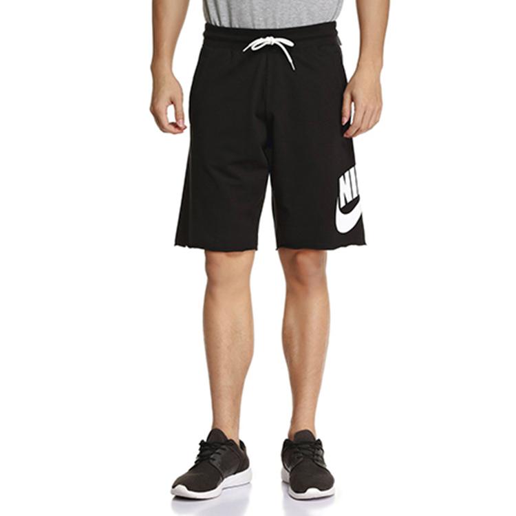 Nike NSW FT GX Breathable Knit Loose Sports Shorts Men Bottoms Black 836278-010