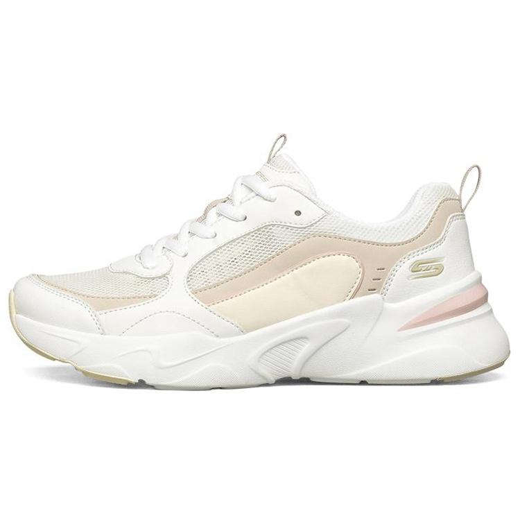 (WMNS) Skechers Bobs Bamina White Cream Women s 117042-WNT EU 35