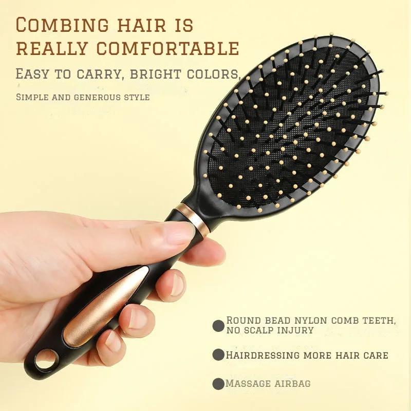 

Anti Static Comb Plastic Massage Anti Static Hair Brush Practical Care SPA Head Massager Household Curly Hair Hair Comb