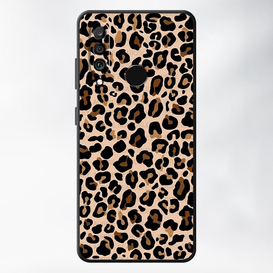 

Leopard Print Funda Phone Cover Case for Huawei P20 P40 Lite P20 Lite 2018 P Smart 2019 P30 P20 Pro Huawei P smart 2019
