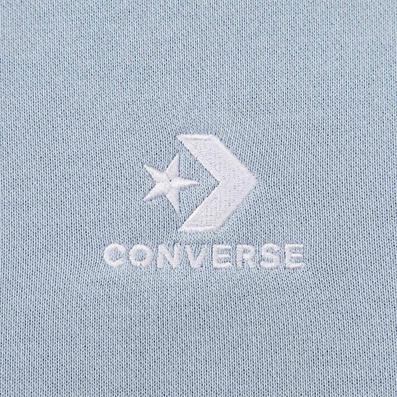 New Converse SS25 Sweatshirt Unisex Gray 10023871-A19