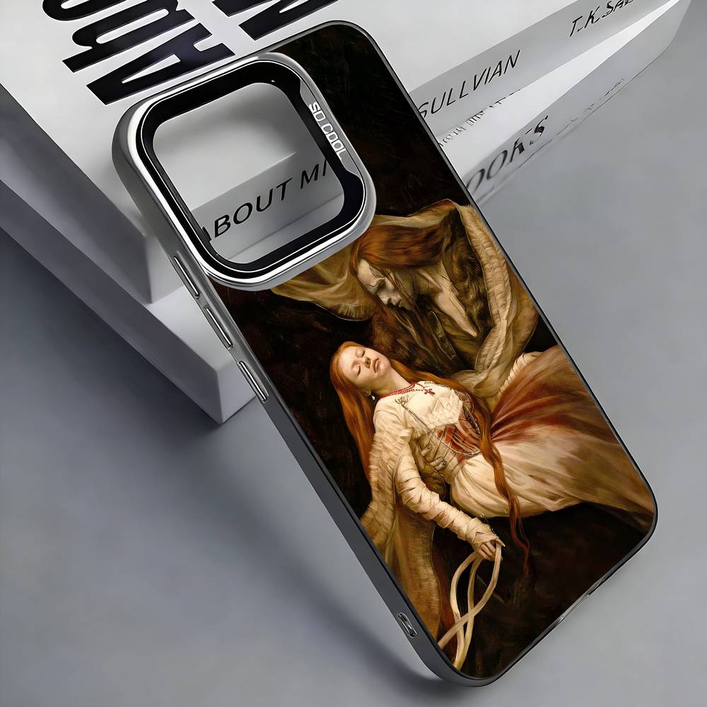 Frankenstein guillermo del toro Phone Case For iPhone 17, 16,15,14,13,12,11 Plus,Pro Max, Colorful Silver Funda Cover