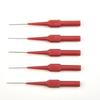 2/10 PCS Insulation Piercing Needle Non-destructive Multimeter Test Probes Red/Black 30V For Banana Plug