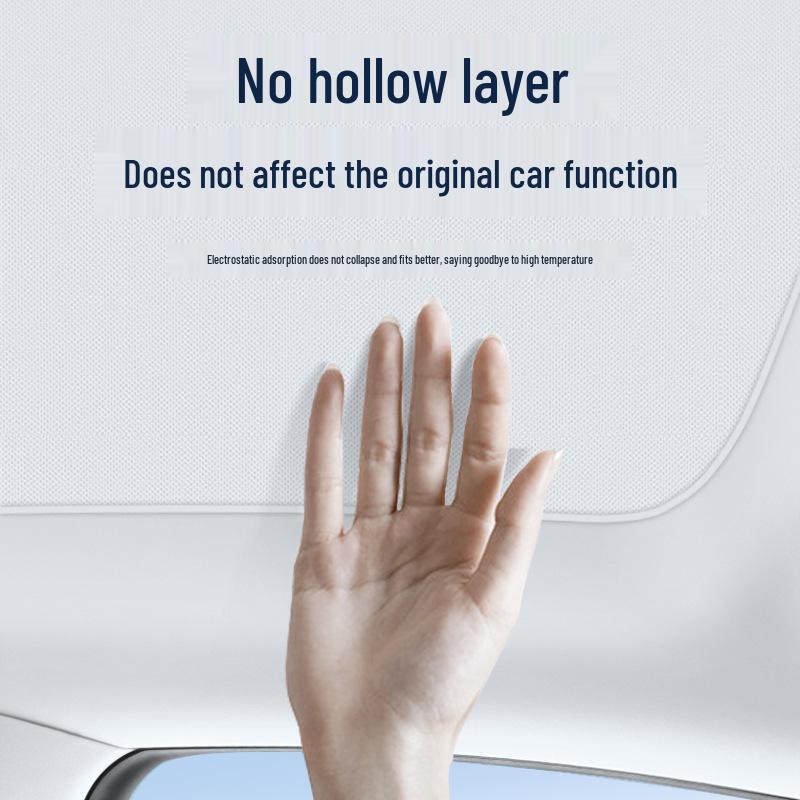 Kompatibilní s 25 modely Nissan Qashqai: Neprůhledná clona střešního okna pro tepelnou izolaci, ochranu před sluncem a soukromí.