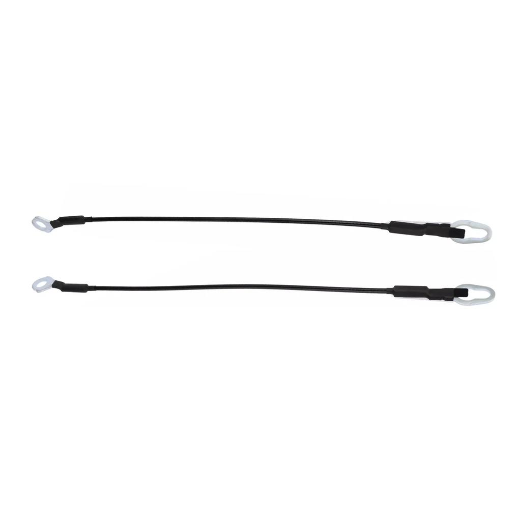 2pcs Tailgate Tail Gate Rear Support Cable Strap For Ford For F150 F250 F350 83-96 Part Number E3TZ9943052B E3TZ9943053B E8TZ994