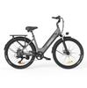 HillMiles MileCity 1 Electric Bike, 26" Women’s City Commuter, 36V 13Ah Removable Battery, 250W Motor, Shimano 7-Speed, Up To 100KM Range