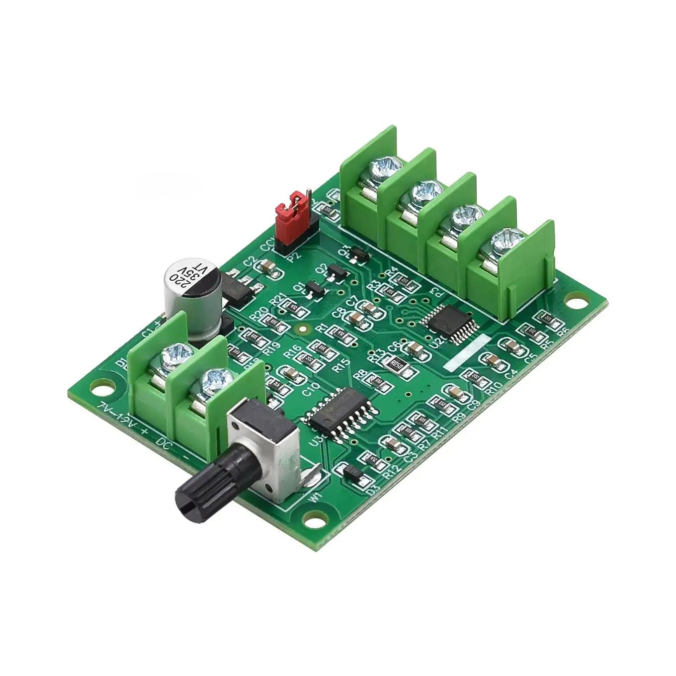 

5V 12V Brushless DC Motor Driver Controller Board with Reverse Voltage Over Current Protection for Hard Drive Motor 3/4 Wire