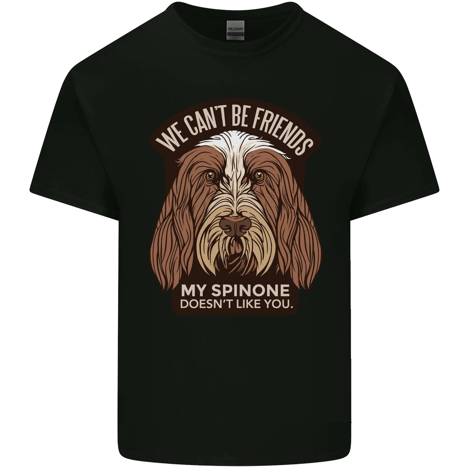 My Spinone Doesnt Like You Funny Dog Kids T-Shirt Childrens S