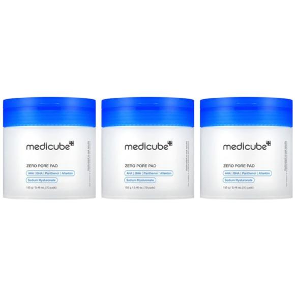 Medicube Zero Pore Pads 2.0, Dual-Textured Facial Toner Pads for Exfoliation and Pore Care (3 Options)