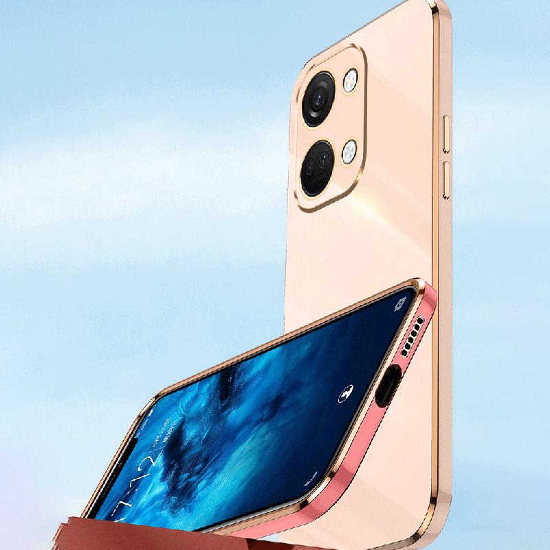XINLI For OnePlus Nord 3 5G/Ace 2V Soft TPU Phone Case Electroplating Edge Phone Cover