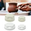 AEE4-Pottery Clay Turntable Accessory Pottery Clay Spinner Tool Set For Potters Artists Clay Throwing Trimming Tool