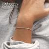 EMANCO Silver Color Twist Chain Colour Sparkling Rope Chain Adjustable Bracelet Women Fine Fashion Jewelry Wedding Party Gift