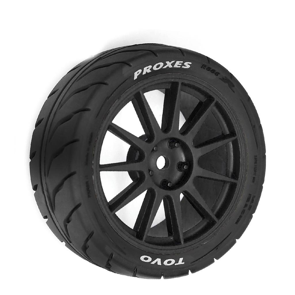 Remote Control Model Rubber Car Supplies Beadlock Wheel Mud Terrain Tires Set Wheel Tires Detachable Fine Car Parts