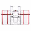 1pc Klar Kunststoff Parallel Stich Fuß Presser Für Brother Heimischen Nähmaschine