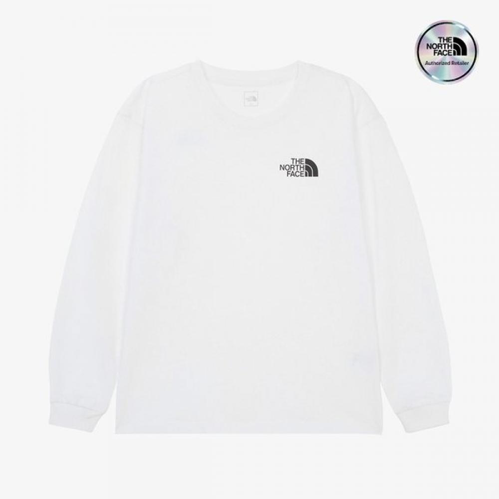 

The North Face Kids Long Sleeve Round Tee White Nt7tr50t WHITE/170