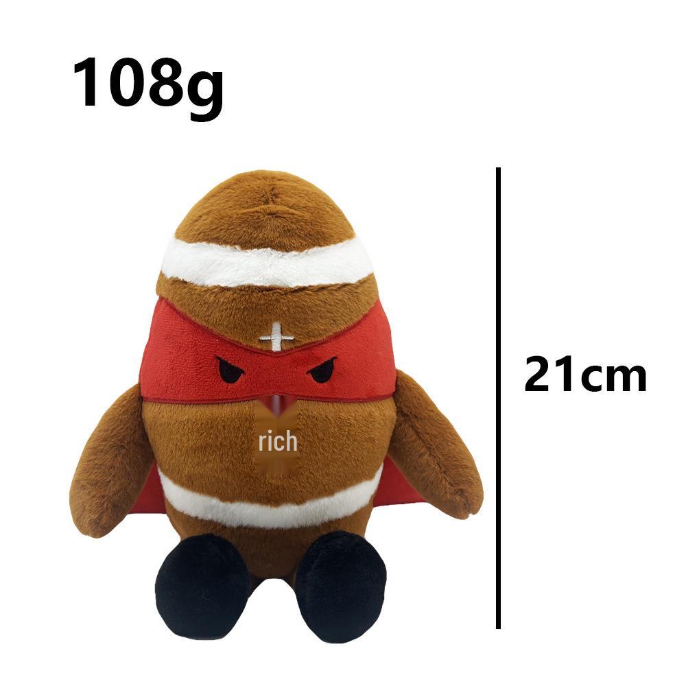 

New Schwarz Heroes of the Game Football Plush Doll See SKU червоний
