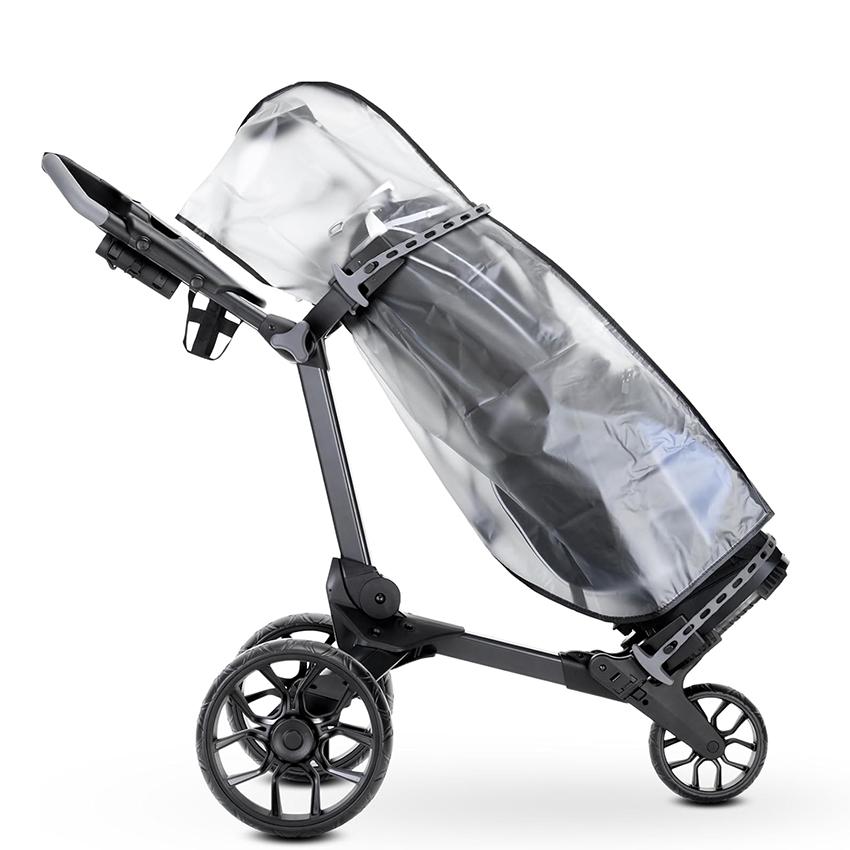 Golf Bag Rain Cover PVC Trolley Rain Cover Outdoors Portable Golf Bag Protection Rain Cape Waterproof Windproof Golf Rain Hood 5