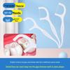 High-Molecular-Weight Super Smooth Floss Picks - Gentle Flat-Line Arc Design for Gum Care