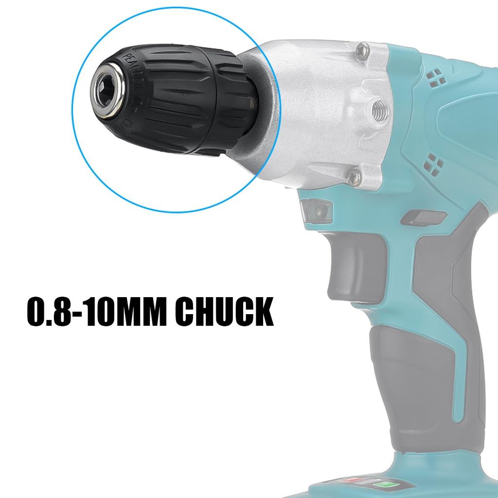 Trapano Elettrico 58 N.M Lucidatrice Cordless Macchina per Lucidare Auto 88VF Coppia 58 N.M Luce LED Per Batteria 18V 800W 2 IN 1