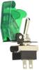 Przełącznik rakietowy WŁ./WYŁ. 12V/24V Zielony MM50-0338-GN