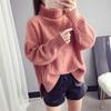 Thicken Warm High Collar Sweater for Women Pullovers Casual Loose Bottoming Tops Knitwears Clothes