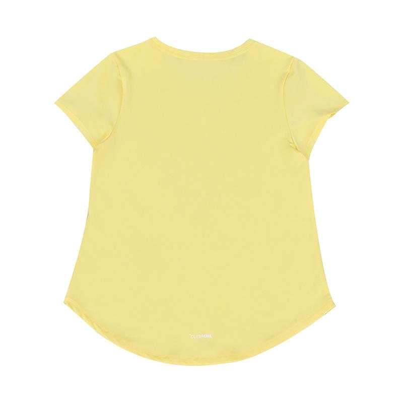 adidas T Shirt SS25 Yellow Teenagers KG3139