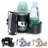 Water Cup Holder 3 In 1 Stroller Cup Holder with Phone Mount 360