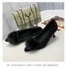 Women's Fashionable Furry Stiletto Heels - Comfortable, Versatile, Pointed-Toe High Heels for Autumn/Winter.